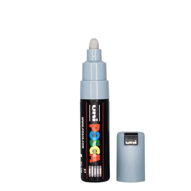 POSCA Bold Bullet Tip Paint Marker Pen PC-7M - Grey*