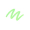 POSCA Bold Bullet Tip Paint Marker Pen PC-7M - Light Green*