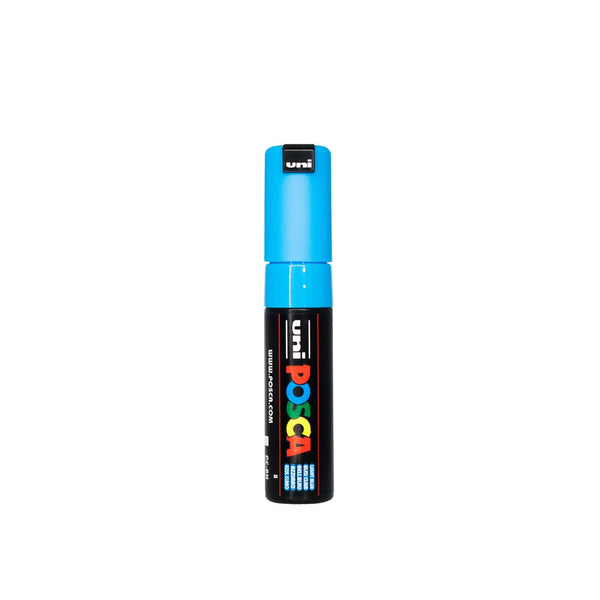 POSCA Bold Chisel Tip Paint Marker Pen PC-8K - Light Blue*