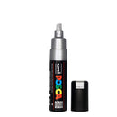 POSCA Bold Chisel Tip Paint Marker Pen PC-8K - Metallic Silver