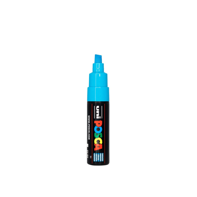 POSCA Bold Chisel Tip Paint Marker Pen PC-8K - Turquoise – CraftOnline