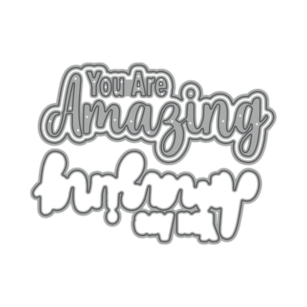 Poppy Crafts Cutting Dies #1001 - You Are Amazing