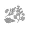 Poppy Crafts Cutting Dies #1052 - Three Ferns