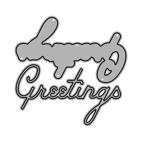 Poppy Crafts Cutting Dies #734 - Greetings