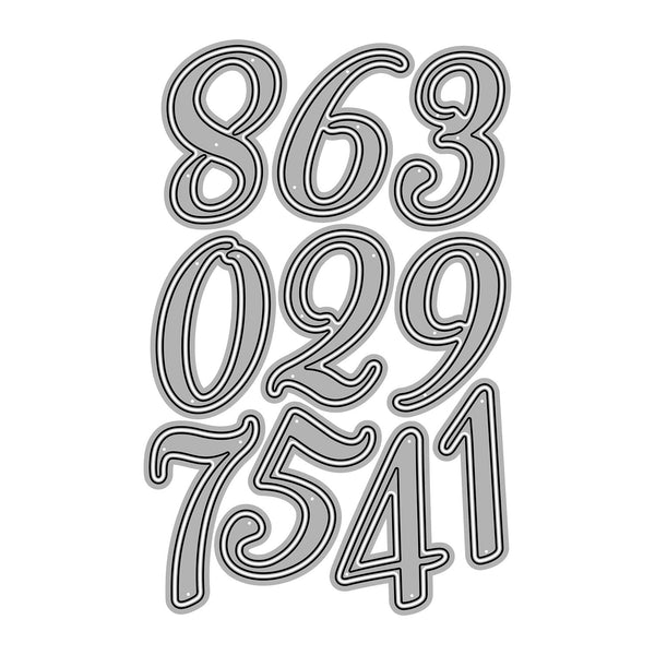 Poppy Crafts Cutting Dies #762 - Numbers