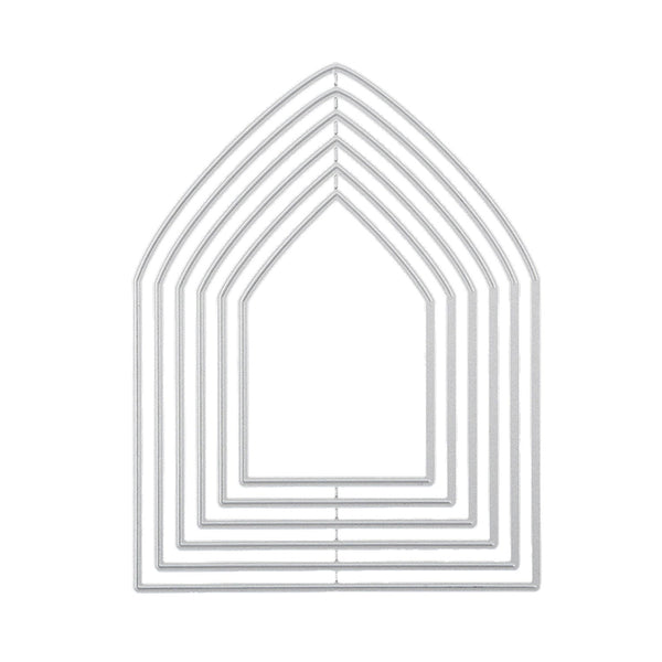 Poppy Crafts Cutting Dies #821 - Nesting Dies - Window #1*