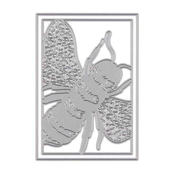 Poppy Crafts Cutting Dies #839 - Bee Card Front*