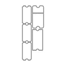 Poppy Crafts Cutting Dies #842 - Ticket Stubs #1