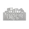 Poppy Crafts Cutting Dies #852 - Happy Birthday Panel