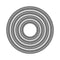 Poppy Crafts Cutting Dies #858 - Nesting Dies - Doily Circles