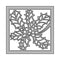 Poppy Crafts Cutting Dies #900 - Christmas Collection - Framed Holly*