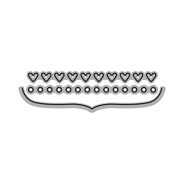Poppy Crafts Cutting Dies #954 - Cute Lines
