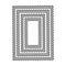 Poppy Crafts Cutting Dies #956 - Nesting Dies - Stitched Rectangle Zig Zag