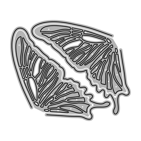 Poppy Crafts Cutting Dies #967 - Butterfly Wings