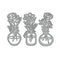 Poppy Crafts Cutting Dies #969 - Flowers in Jars