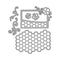 Poppy Crafts Cutting Dies #970 - Honeycomb