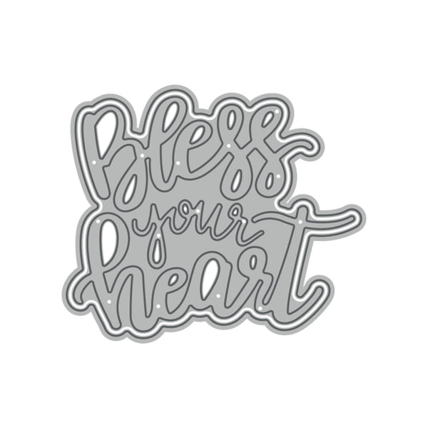 Poppy Crafts Cutting Dies #975 - Bless Your Heart