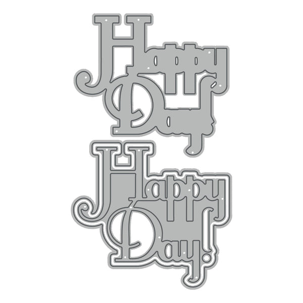 Poppy Crafts Cutting Dies #979 - Happy Day!