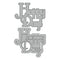 Poppy Crafts Cutting Dies #979 - Happy Day!