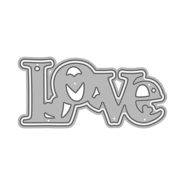Poppy Crafts Cutting Dies #980 - Love