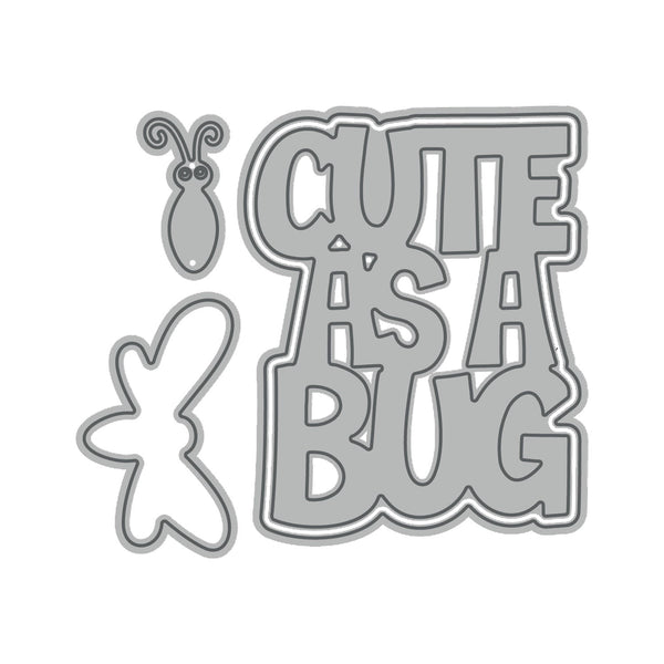 Poppy Crafts Cutting Dies #982 - Cute as a Bug