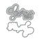Poppy Crafts Cutting Dies #984 - Loving You