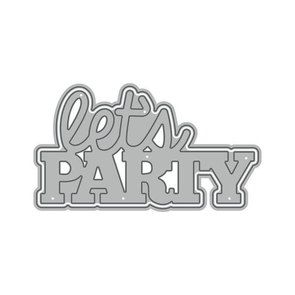 Poppy Crafts Cutting Dies #986 - Lets Party