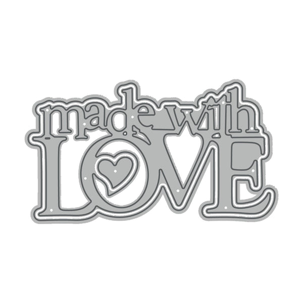 Poppy Crafts Cutting Dies #987 - Made With Love