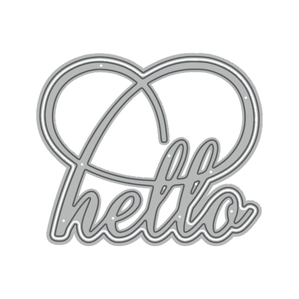 Poppy Crafts Cutting Dies #990 - Hello