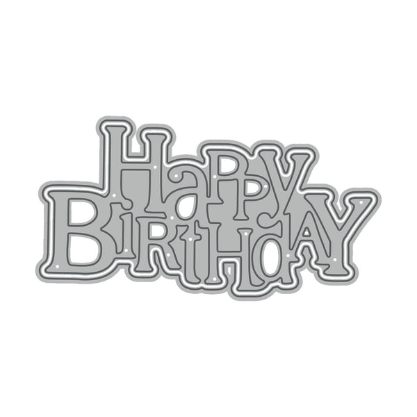 Poppy Crafts Cutting Dies #991 - Happy Birthday