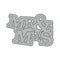Poppy Crafts Cutting Dies #998 - Mr & Mrs