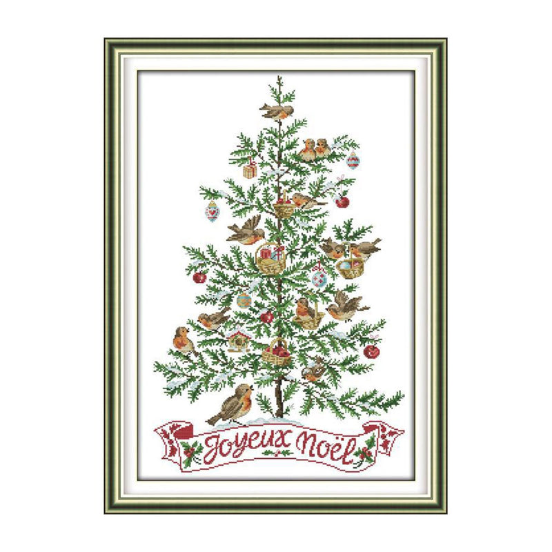 Poppy Crafts Christmas Cross-Stitch Kit