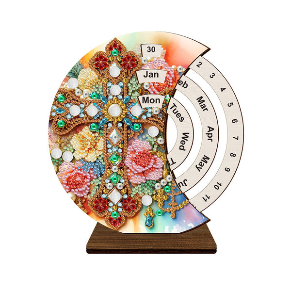 Poppy Crafts Diamond Art Calendar Kit #13 - Floral Faith