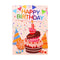 Poppy Crafts Diamond Art Happy Birthday Greeting Card #16 - Cake & Sweets