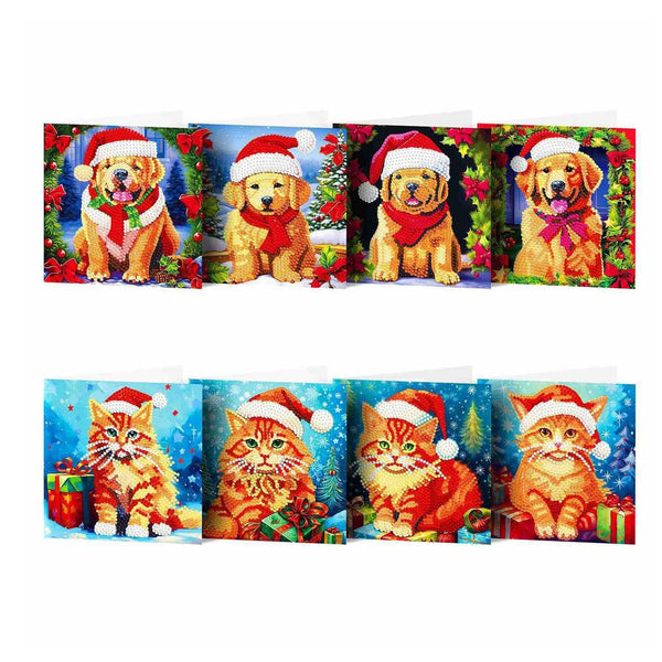 Poppy Crafts Diamond Art Greeting Card Kit