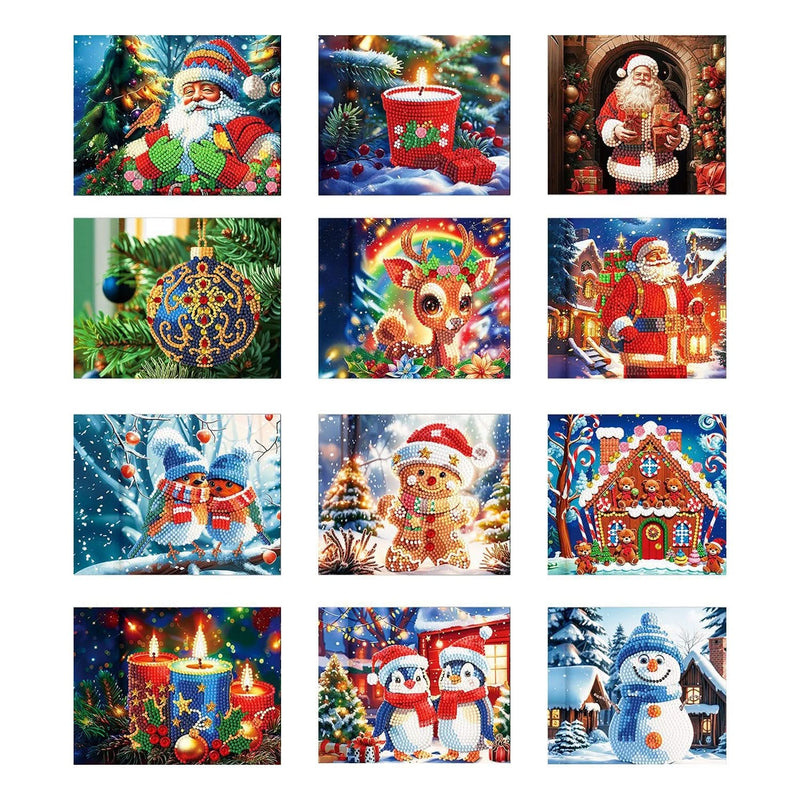 Poppy Crafts Diamond Art Greeting Card Kit