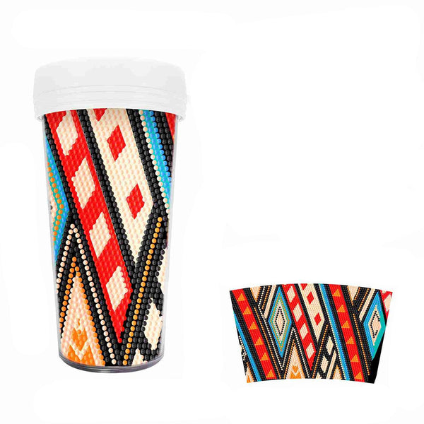 Poppy Crafts Diamond Art Tumbler Kit #12 - Diamond Geo*