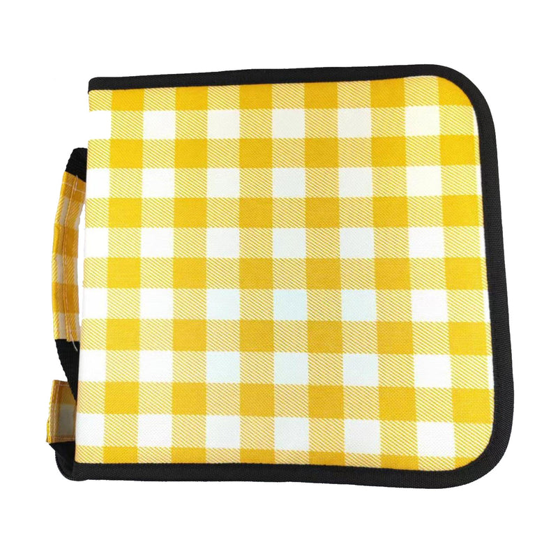 Poppy Crafts Die Storage Folder - Soft Orange Gingham*