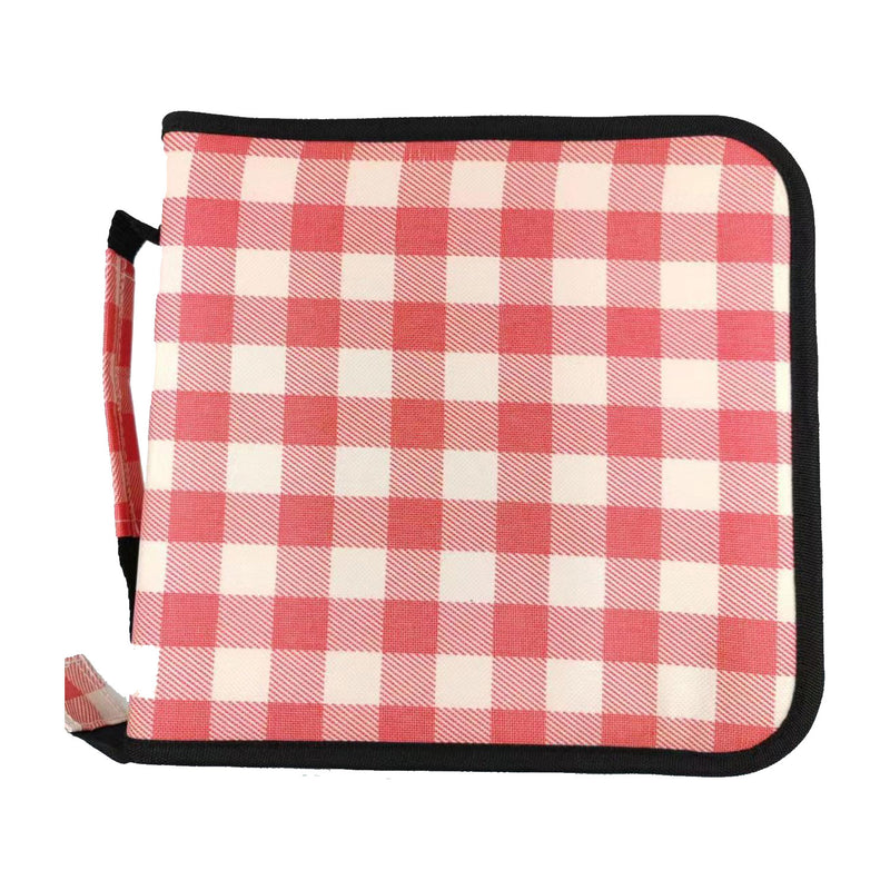 Poppy Crafts Die Storage Folder - Light Red Gingham