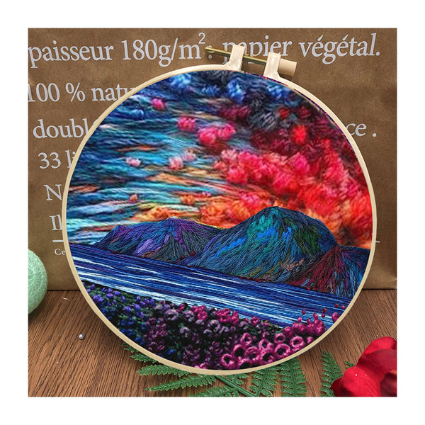 Poppy Crafts Embroidery Kit #79 - Vibrant Views #2