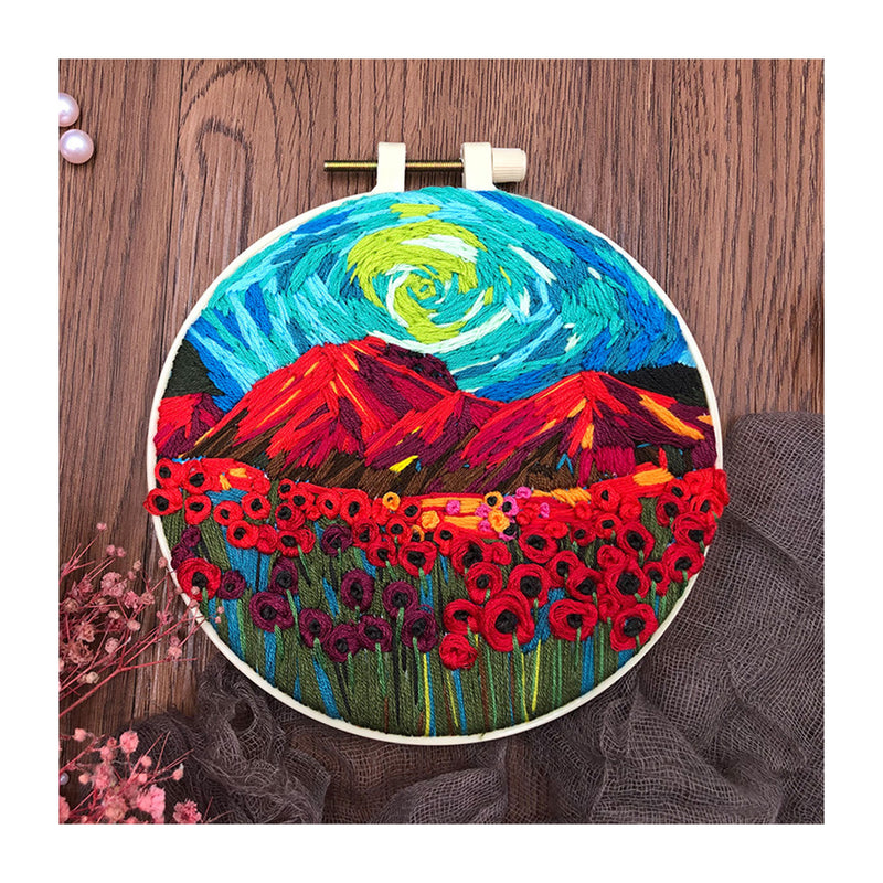 Poppy Crafts Embroidery Kit