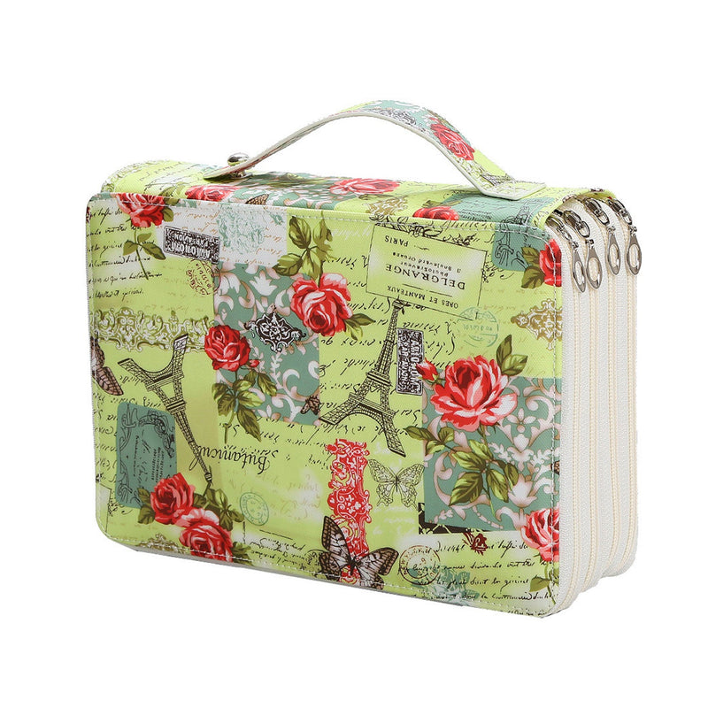Poppy Crafts Floral Pencil Case