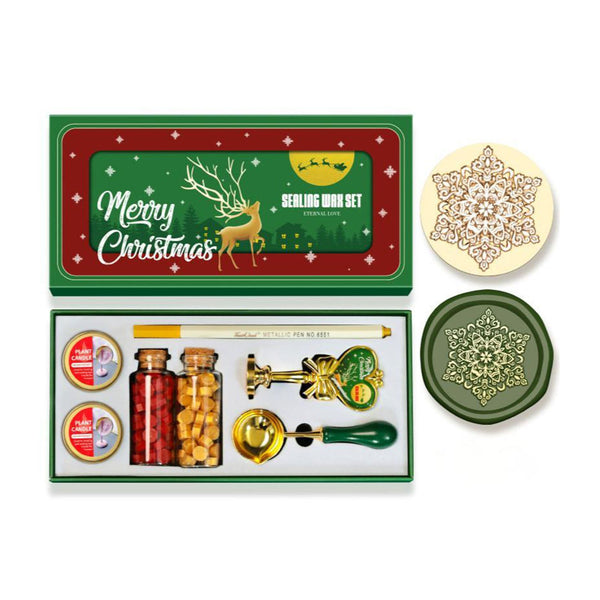 Poppy Crafts Christmas Gift Box Wax Seal Kit #36*
