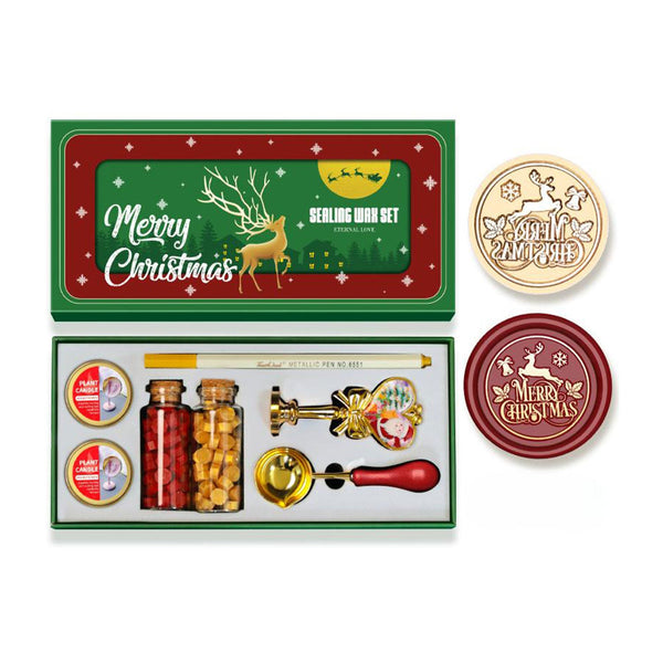 Poppy Crafts Christmas Gift Box Wax Seal Kit #44*