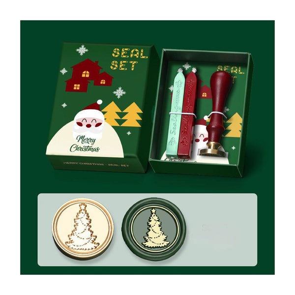 Poppy Crafts Christmas Gift Box Wax Seal Kit #50