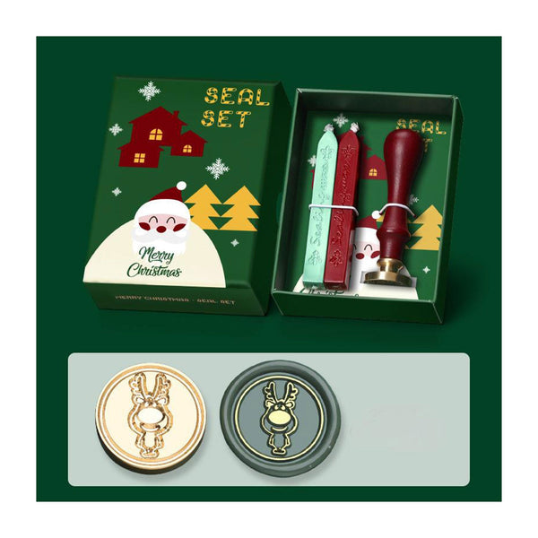 Poppy Crafts Christmas Gift Box Wax Seal Kit #51