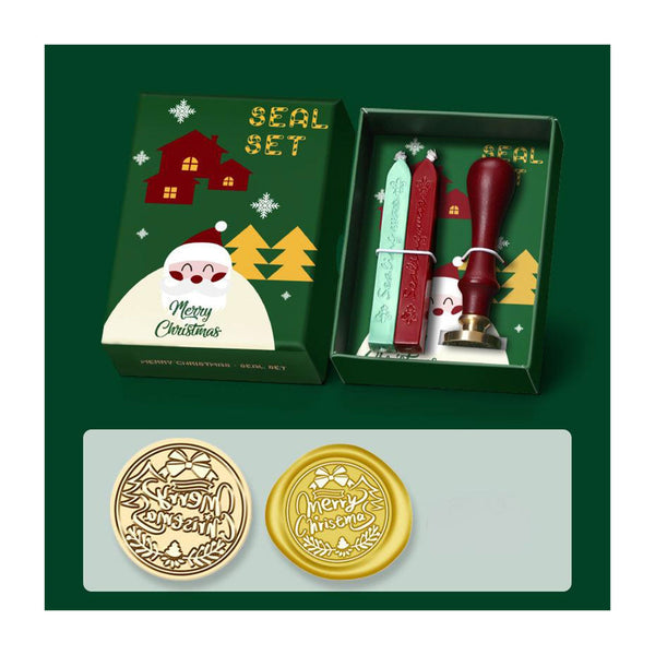 Poppy Crafts Christmas Gift Box Wax Seal Kit #53