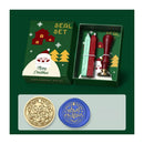 Poppy Crafts Christmas Gift Box Wax Seal Kit