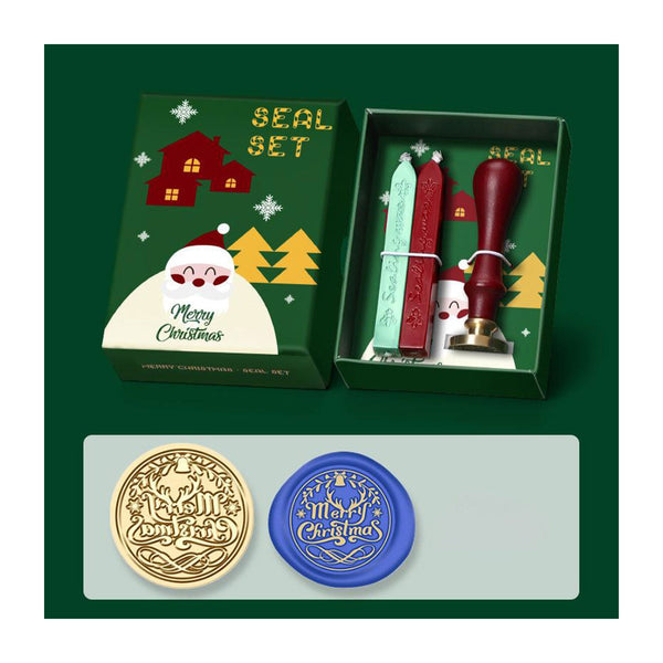 Poppy Crafts Christmas Gift Box Wax Seal Kit #54