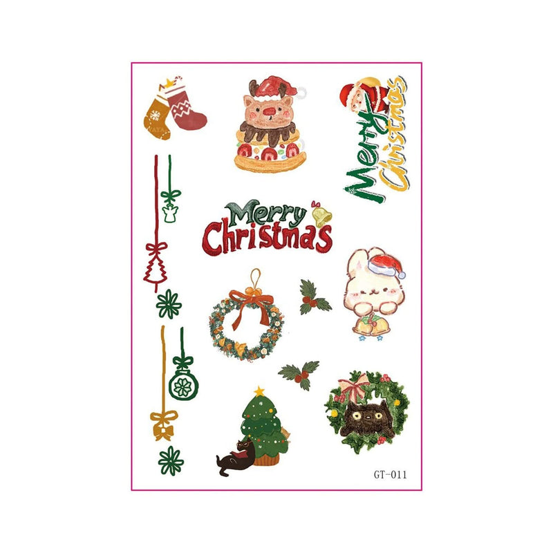 Poppy Crafts Rub-Ons #11 - Merry Christmas #2